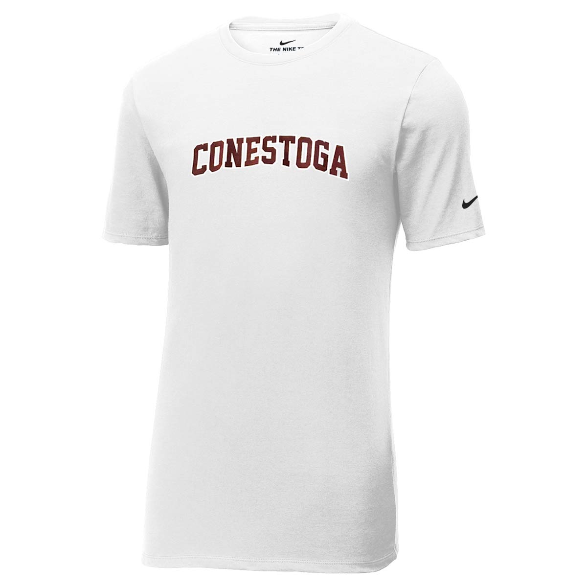 Conestoga White Tee Front View